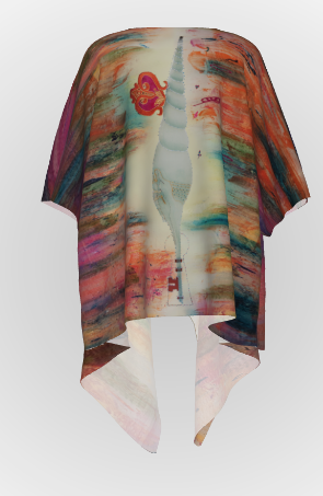 Arrière kimono drapé Clé